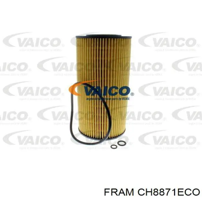 Масляний фільтр двигуна Fram CH8871ECO ціна, від 6.33 USD