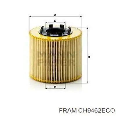 Масляний фільтр двигуна Fram CH9462ECO ціна, від 5.91 USD
