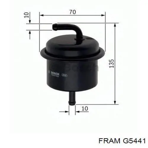 G5441 Fram фільтр паливний