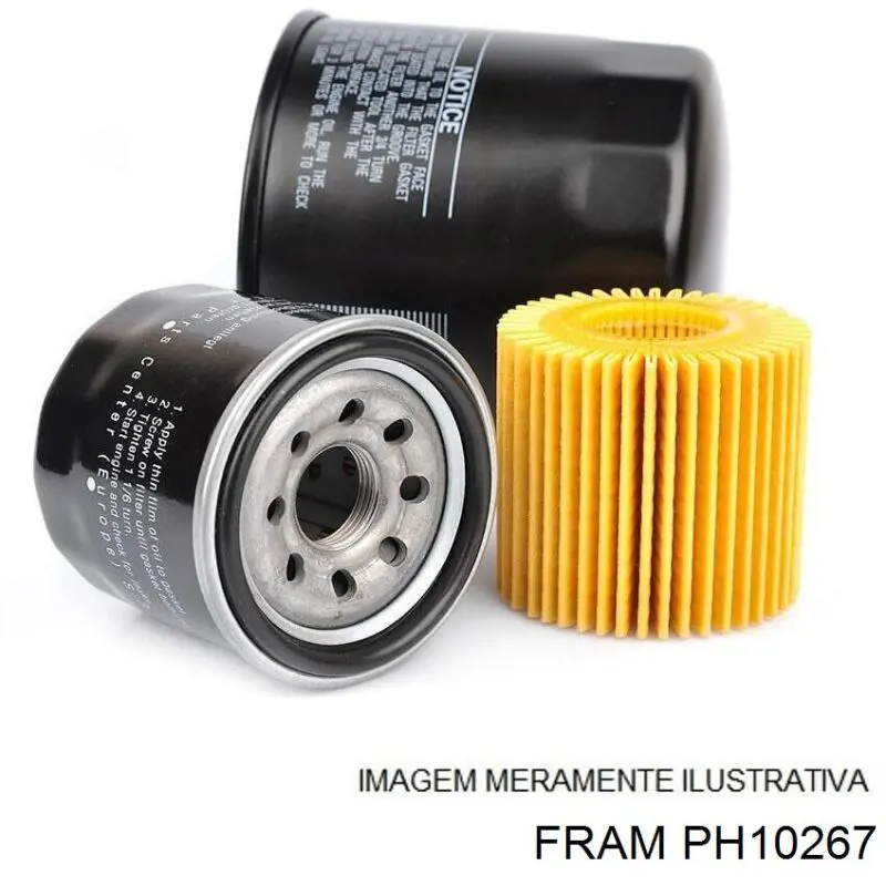 PH10267 Fram фільтр масляний