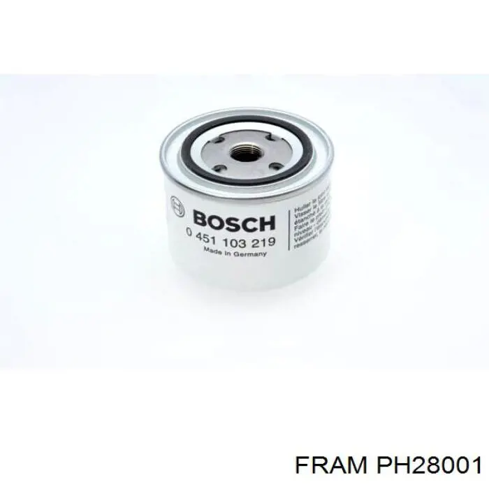 PH28001 Fram фільтр масляний