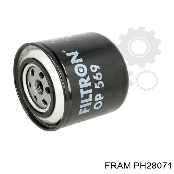 Масляний фільтр двигуна Fram PH28071 ціна, від 7.85 USD