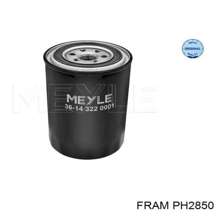 Масляний фільтр двигуна Fram PH2850 ціна, від 6.63 USD