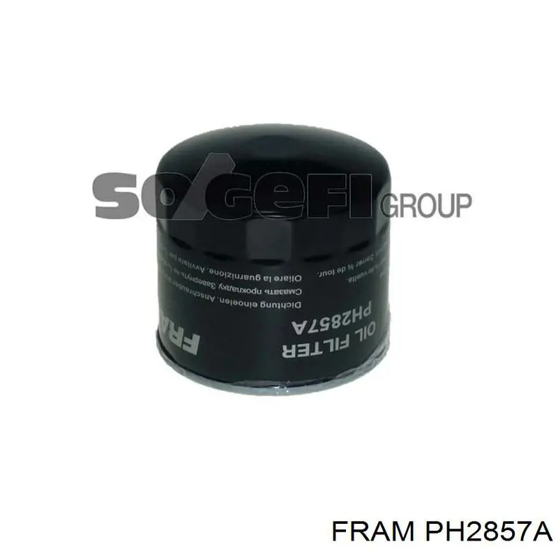 PH2857A Fram фільтр масляний