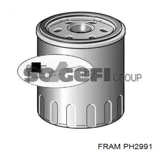 Масляний фільтр двигуна Fram PH2991 ціна, від 5.58 USD