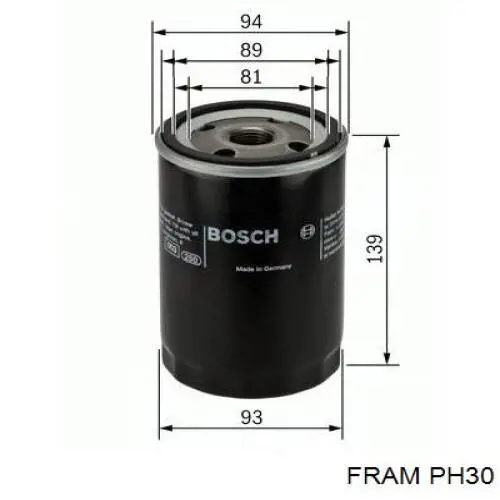 Масляний фільтр L34631 Purolator