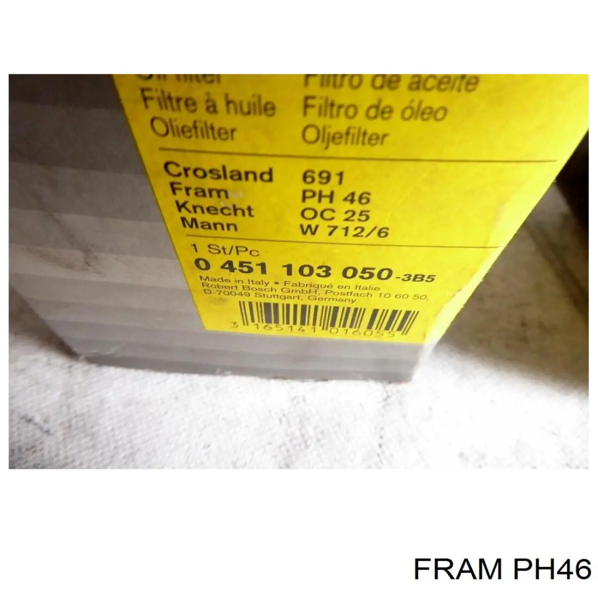 Масляний фільтр двигуна Shafer FOM272 ціна, від 2.90 USD