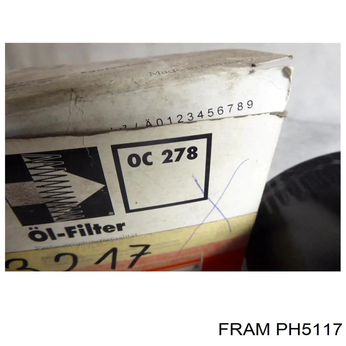 PH5117 Fram фільтр масляний
