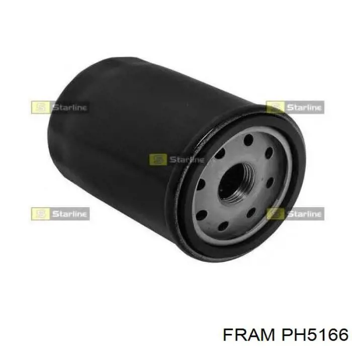 Масляний фільтр двигуна Fram PH5166 ціна, від 5.96 USD