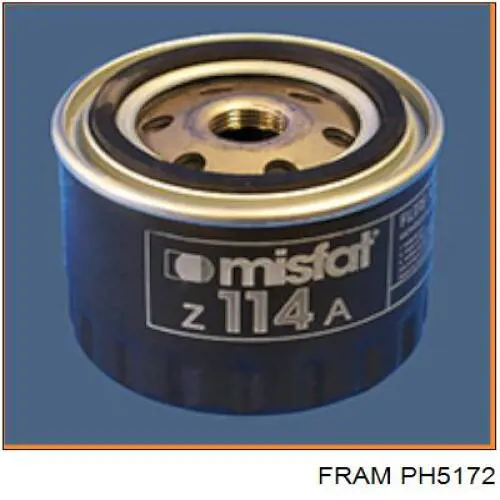 Масляний фільтр двигуна Fram PH5172 ціна, від 3.74 USD