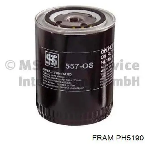 Масляний фільтр двигуна Fram PH5190 ціна, від 8.00 USD