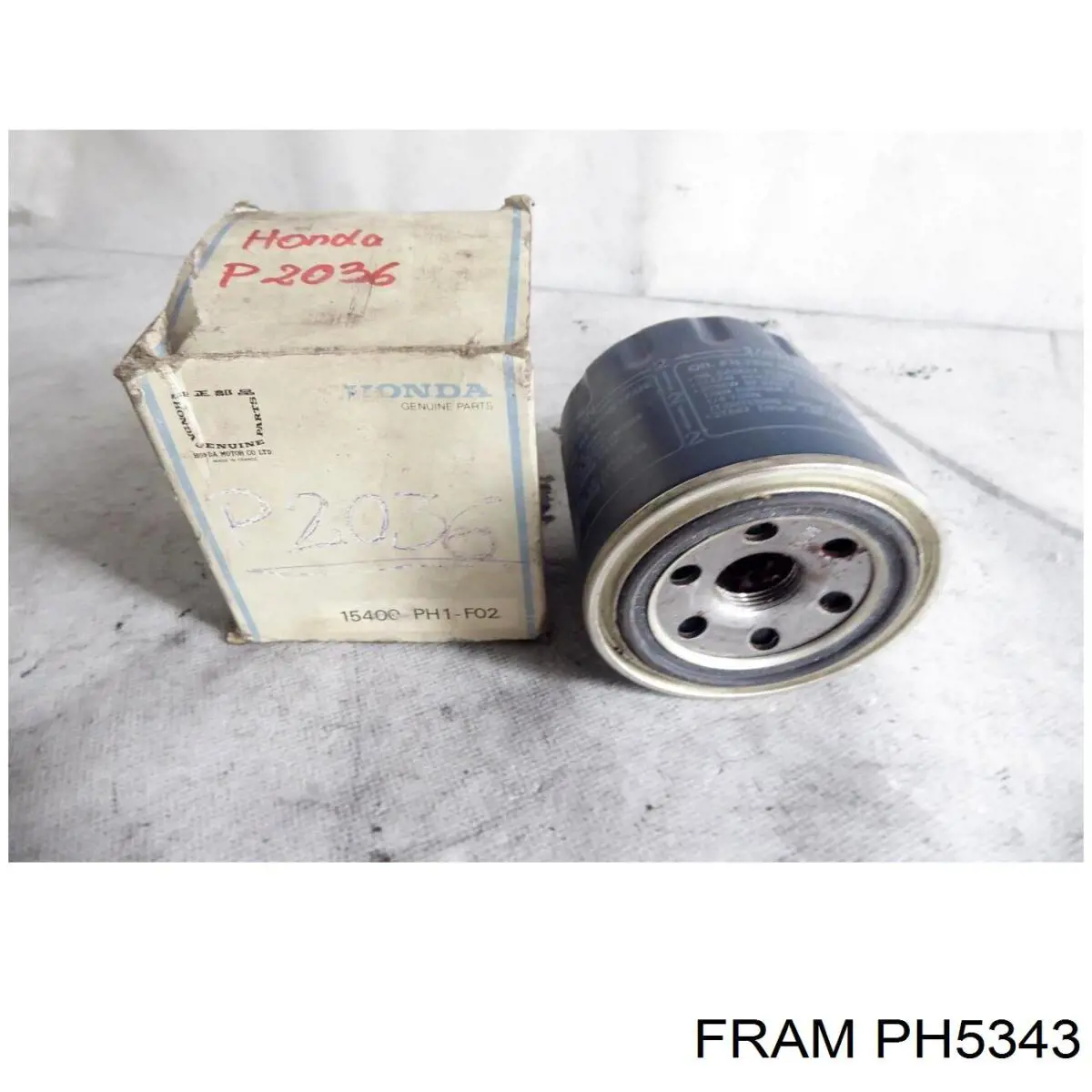 Масляний фільтр двигуна Fram PH5343 ціна, від 5.07 USD