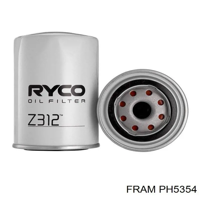Масляний фільтр двигуна Fram PH5354 ціна, від 3.81 USD