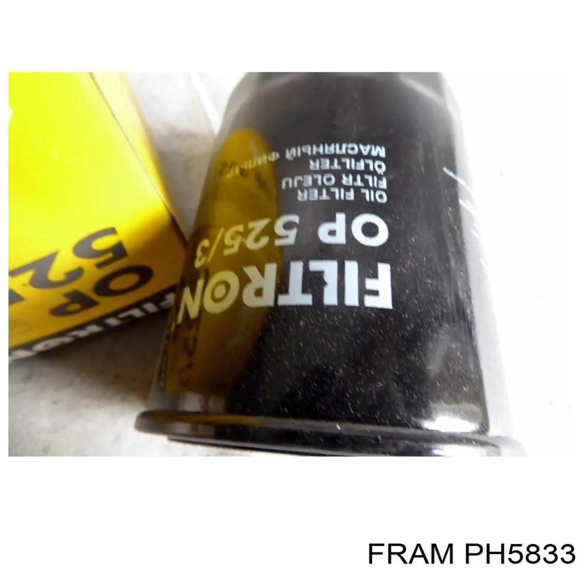 Масляний фільтр двигуна Fram PH5833 ціна, від 7.05 USD