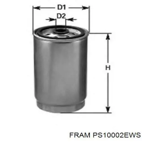 PS10002EWS Fram фільтр паливний