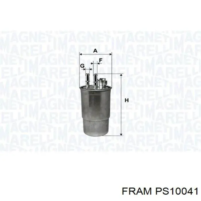 PS10041 Fram фільтр паливний