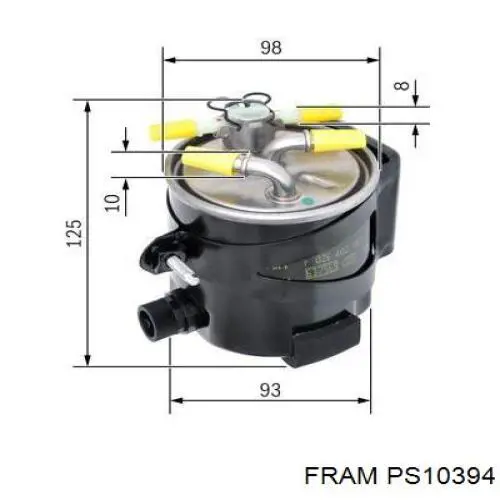 Паливний фільтр SP1332 Alco