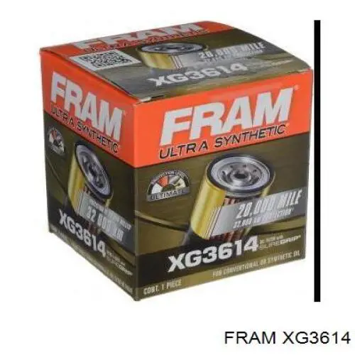 Масляний фільтр XG3614 Fram
