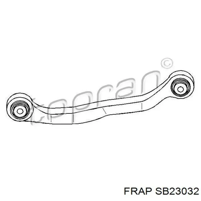 Сайлентблок заднього верхнього важеля SB23032 Frap