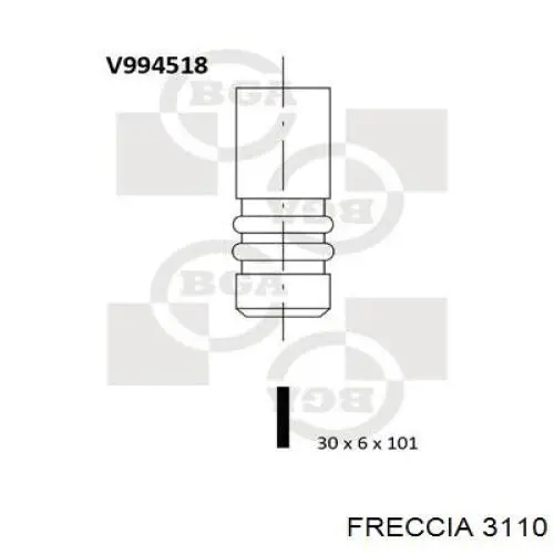 Гідрокомпенсатор PI03110 Freccia