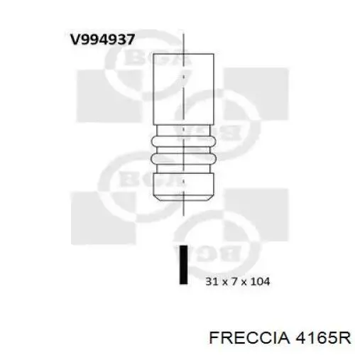Клапан випускний 4165R Freccia