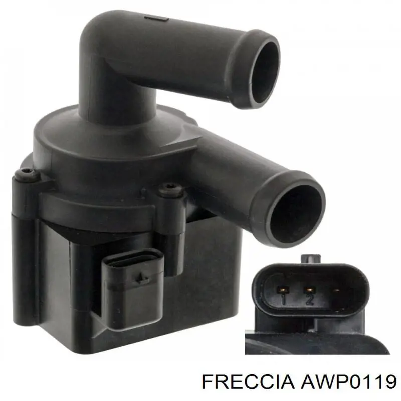 Водяний насос охолодження електричний додатковий Freccia AWP0119 ціна, від 34.51 USD