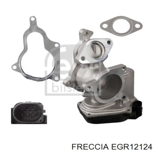 Клапан EGR Freccia EGR12124 ціна, від 88.07 USD