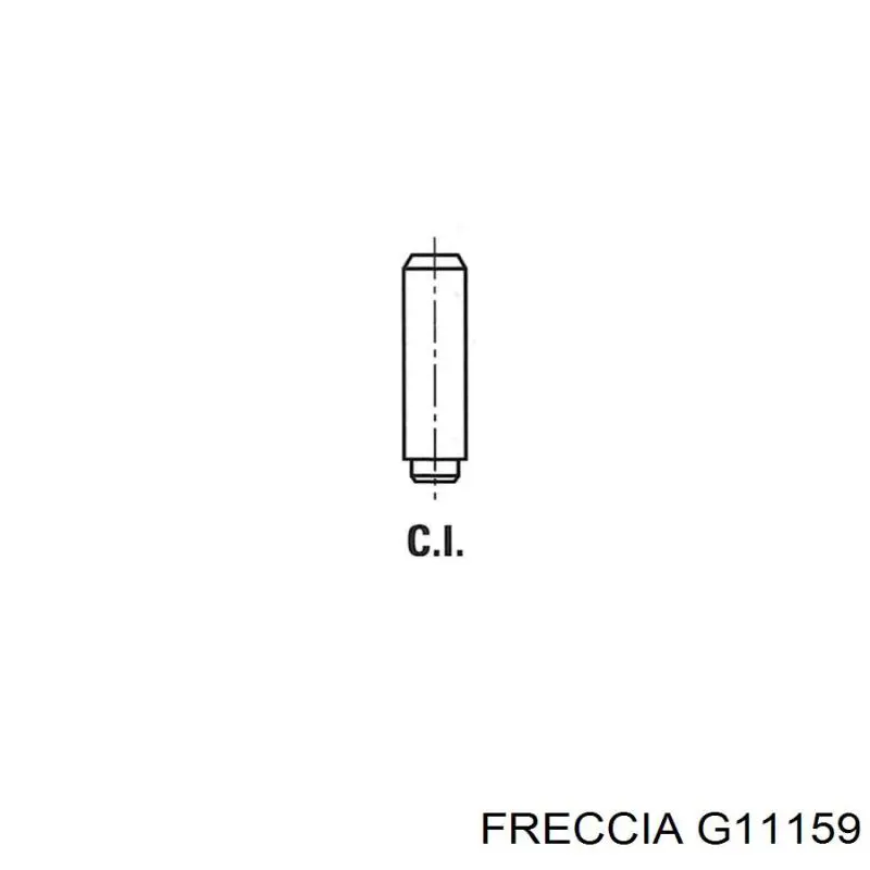 Купити 022124 Peugeot/Citroen Направляюча клапана, впускного