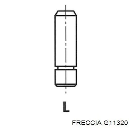 Купити G11320 Freccia Направляюча клапана