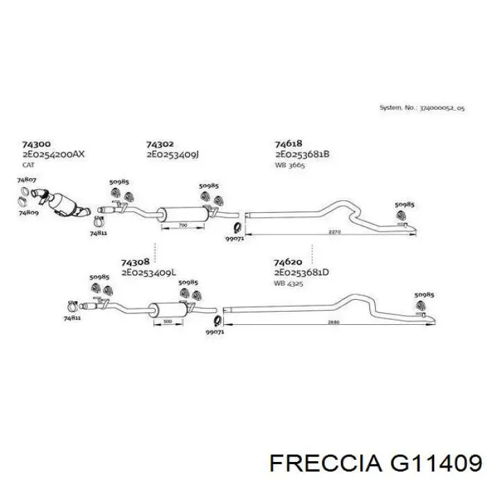  G11409 Freccia