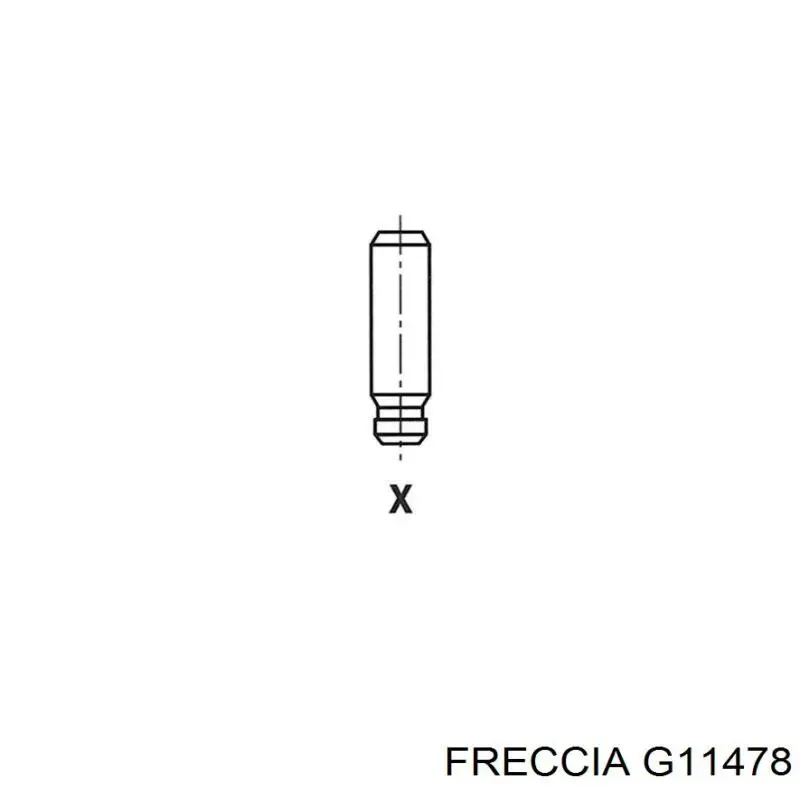 Купити G11478 Freccia Направляюча клапана