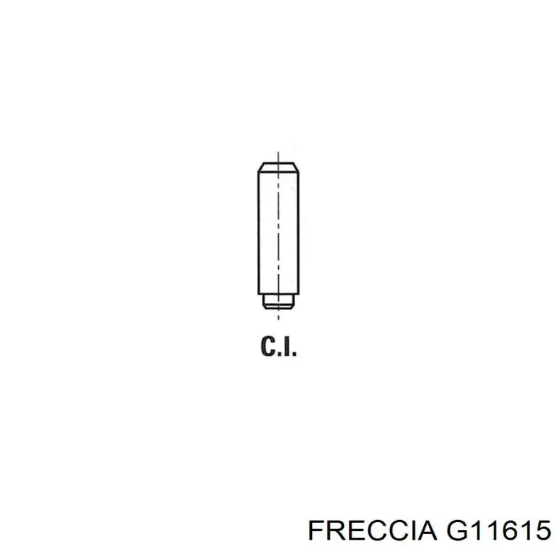 Купити G11615 Freccia Направляюча клапана