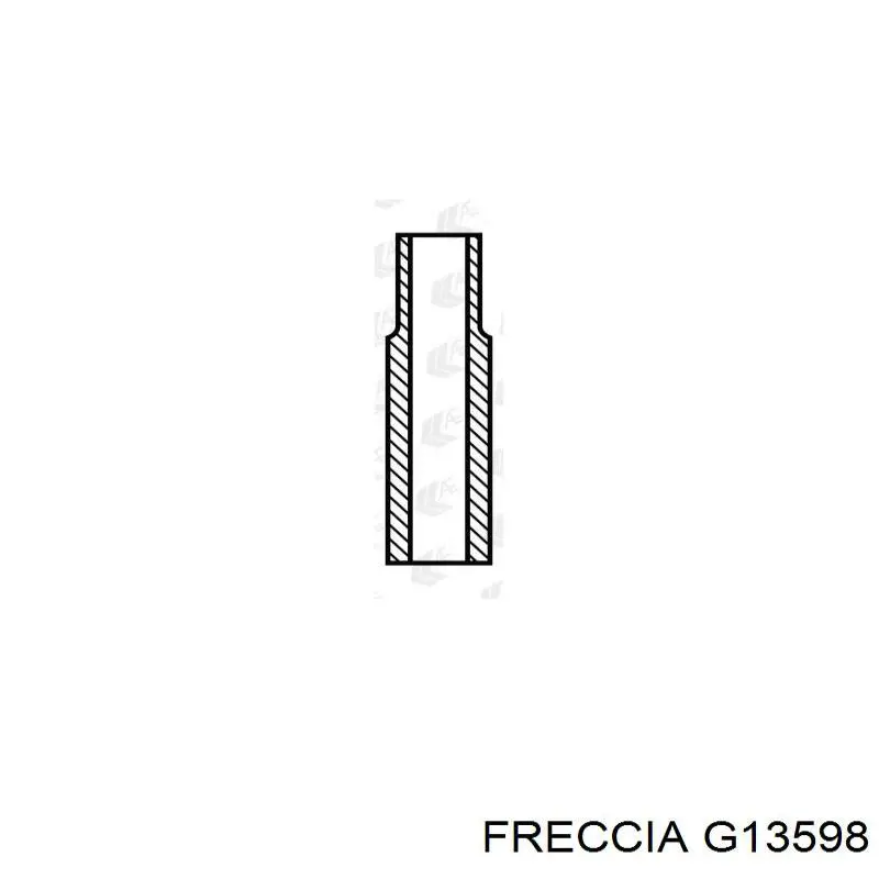 13598 Freccia направляюча клапана