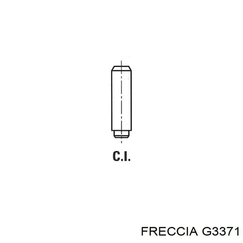 Направляюча клапана, впускного A6010500724 Mercedes