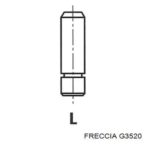 Направляюча втулка клапана BGA VG3520 ціна, від 1.49 USD