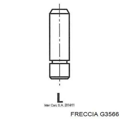 Направляюча втулка клапана Freccia G3566 ціна, від 3.65 USD