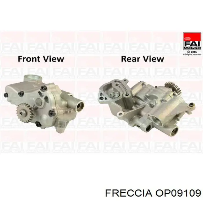 Купити OP09109 Freccia Насос маслозакачуючий