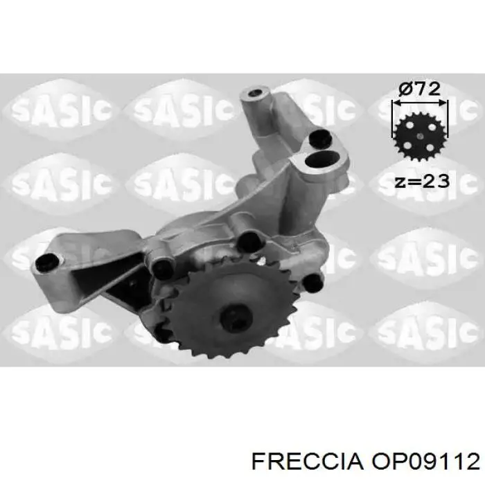 Масляний насос OP09112 Freccia