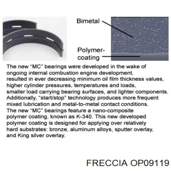 Масляний насос OP09119 Freccia