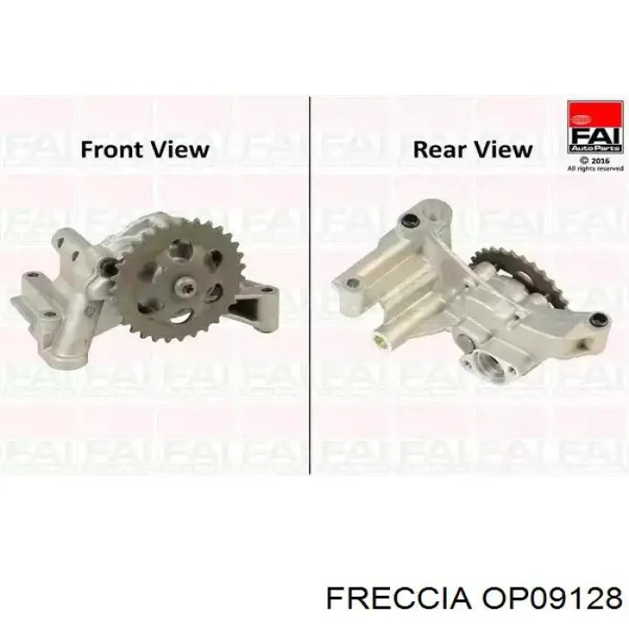 Помпа масляна Freccia OP09128 ціна, від 63.48 USD
