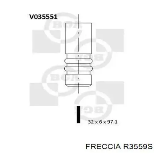 Купити 245390 Volvo Клапан впускний
