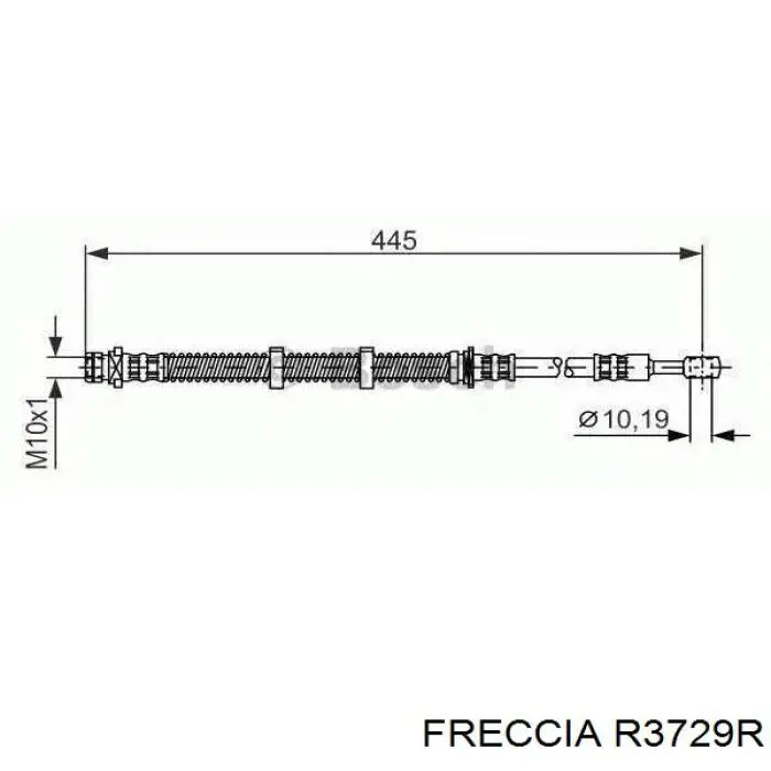 3729R Freccia клапан випускний
