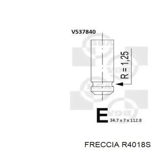 Клапан впускний Freccia R4018S ціна, від 5.00 USD
