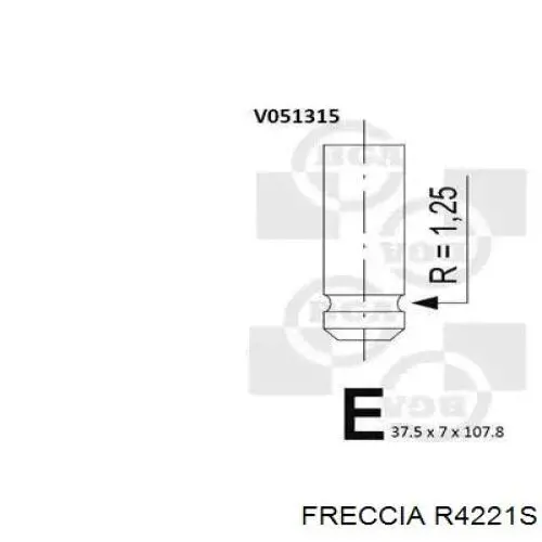 Купити R4221S Freccia Клапан впускний