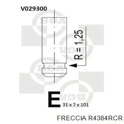 Вихлопний клапан Freccia R4384RCR ціна, від 5.71 USD