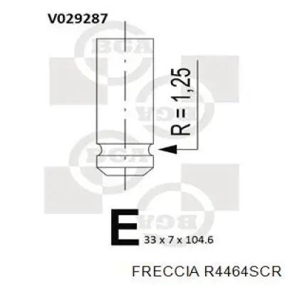4464 Freccia Клапан впускний