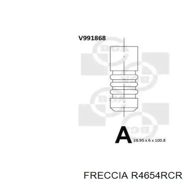 Вихлопний клапан Freccia R4654RCR ціна, від 7.51 USD