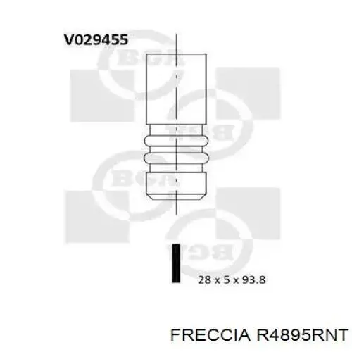 Вихлопний клапан Freccia R4895RNT ціна, від 4.38 USD