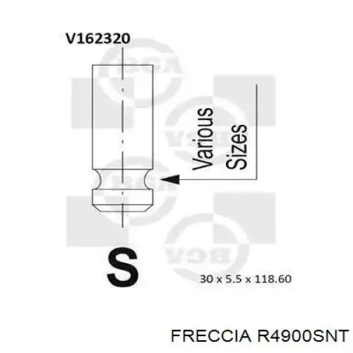 Купити PHON034S0C AMP/Paradowscy Клапан впускний