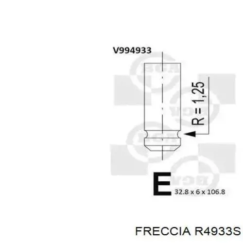 Клапан впускний Freccia R4933S ціна, від 4.90 USD